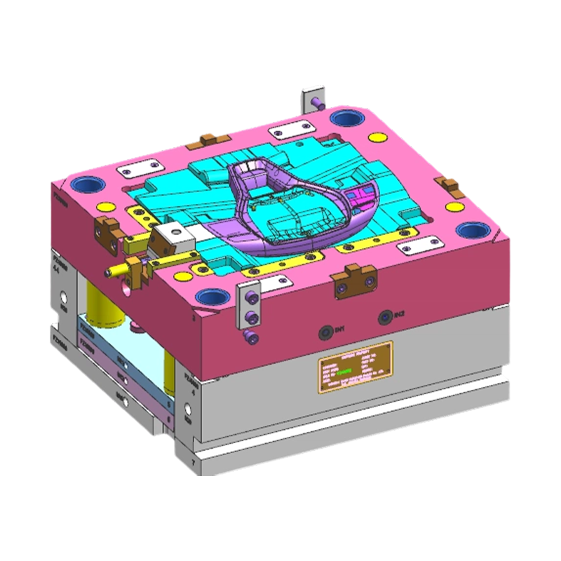 ステアリングホイールトリムカバー射出成形金型